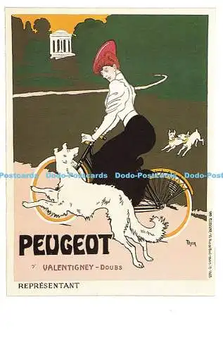R570264 Peugeot Valentigney Doubs Representant Thor Dalkeiths Classic Poster Ser