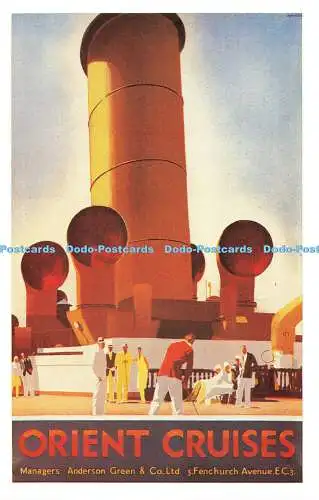 R570266 Orient Cruises Anderson Green Dalkeiths Classic Poster Serie P212 Andre