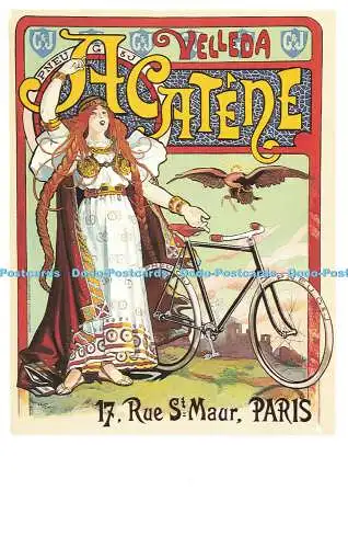 R570269 Velleda A Catene 17 Rue St Maur Paris Dalkeiths Classic Poster Serie P1