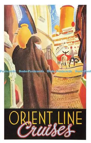 R570272 Orient Line Kreuzfahrten Dalkeiths Classic Poster Serie P215 Feador Rojan Gr