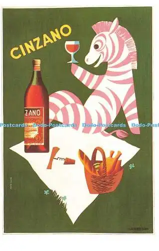 R570275 Cinzano Dalkeiths Classic Poster Serie P240 Jean Colin Frankreich 1951