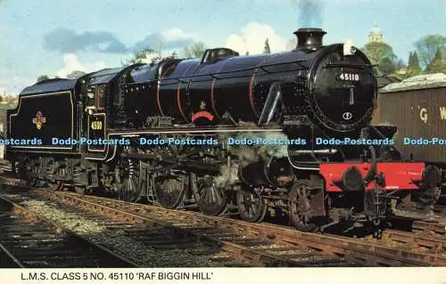 R573825 L M S Class 5 No 45110 Raf Biggin Hill Colourmaster International Precis