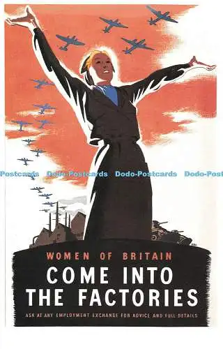R570280 Women of Britain Come into factory Dalkeiths Classic Poster Series P15