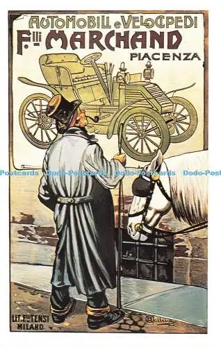 R570310 Automobil Velocipedi Fli Marchand Piacenza Dalkeiths Classic Poster