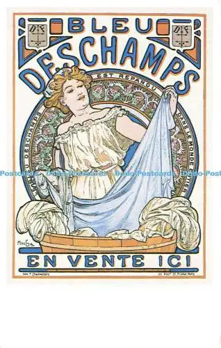 R570317 Bleu Deschamps En Vente Ici Dalkeiths Classic Poster Series No P14 Alpha