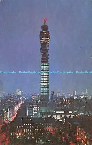 R570327 Post Office Tower by Night London PT8031