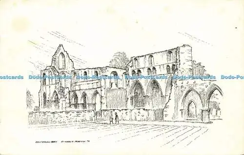 R571885 P E and M Parsons 16 High St Dalbeattie Ruins of Dundrennan Abbey Richar