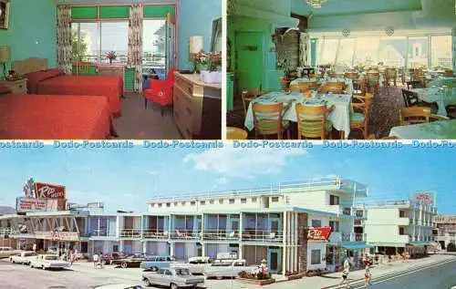 R573882 Rio Motel On the Ocean at Rio Grande Ave Dexter Press Glyzinien Werbung