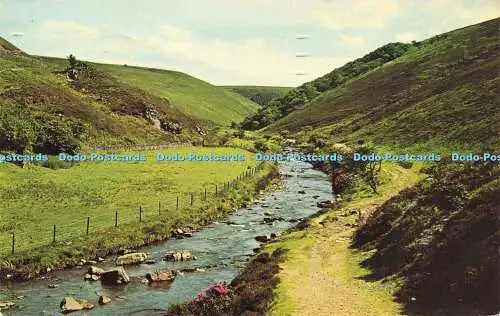 R571913 Doone Valley Exmoor 1970