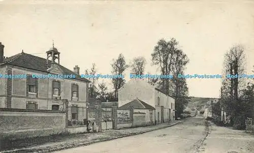 R568429 Unbekannter Ort Straßengebäude Ecole Communale Mairie Neurdein Freres