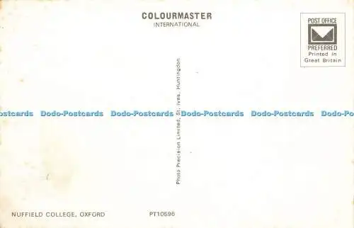 R573925 Nuffield College Oxford Colourmaster International Precision