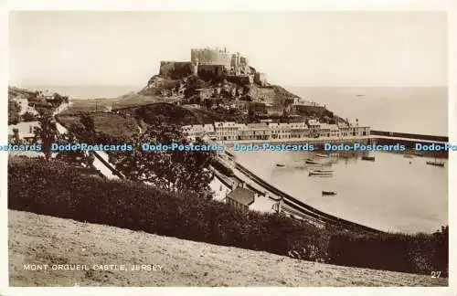 R568458 Mont Orgueil Castle Jersey 27 1930 RP