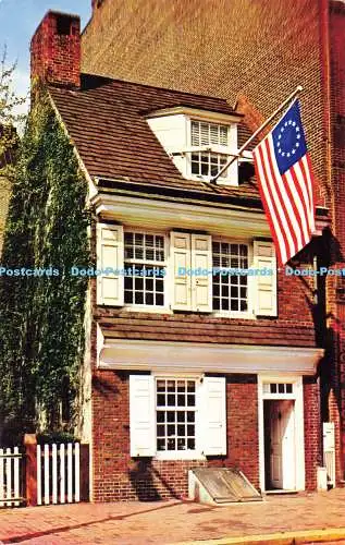 R570421 Betsy Ross House Birthplace of Old Glory Philadelphia Pa K F Lutz Mike R