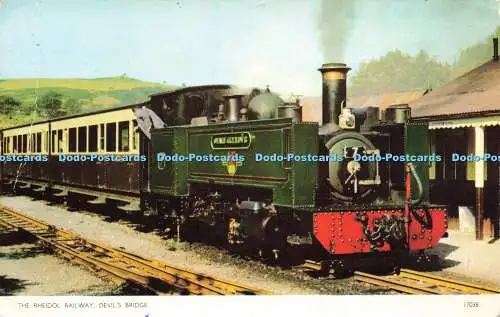 R573957 Rheidol Railway Devils Bridge 17038 Jarrold Cotman Color 1962