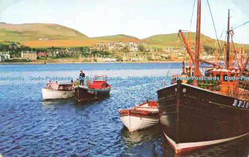 R573990 O 400 Campbeltown Harbour Argyll John C Miller M and L National Series