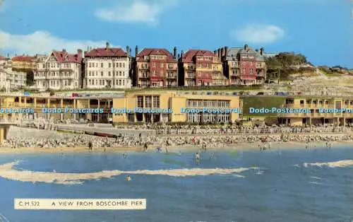 R573994 C M 522 A Blick vom Boscombe Pier Dearden und Wade 1964