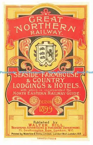 R570497 Great Northern Railway Unterkünfte und Hotels am Meer Bauernhaus und Land