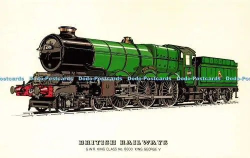 R572041 British Railway G W R King Class No 6000 King George V Railed Transport