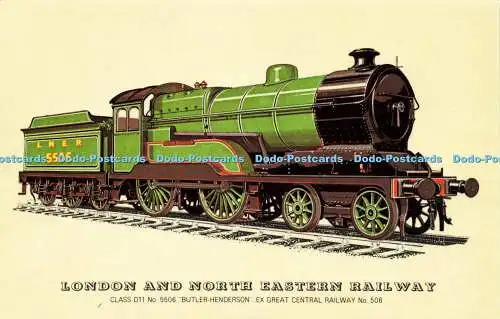 R572042 London and North Eastern Railway Class D11 No 5506 Butler Henderson Rail
