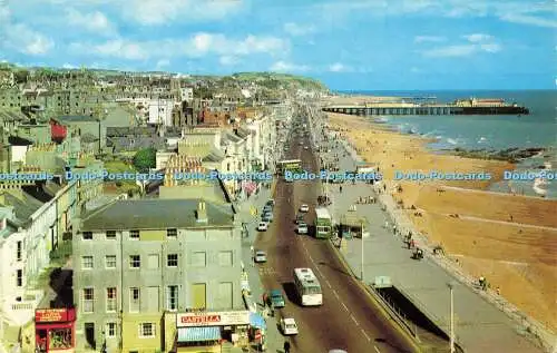 R570547 Hastings and St Leonards from Marine Court 1970 PT3867