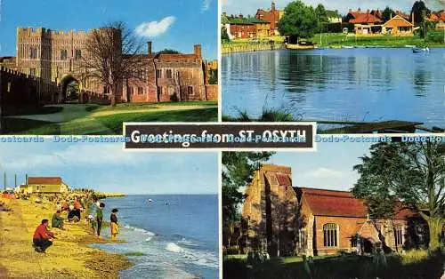 R570607 Grüße aus St Osyth Vita Nova Küstenkarten Multi View