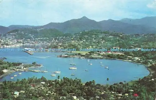 R572186 Panoramablick auf den Hafen von St. Georges Grenada W I Dexter Press Granada To