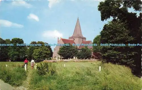 R574167 Alfriston Church Sussex Norman Shoesmith and Etheridge