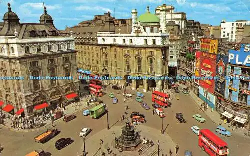 R570647 Piccadilly Circus London Natural Colour Series Photographic Greeting Car