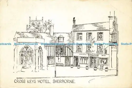 R570668 Cross Keys Hotel Sherborne Mrs M D Chisholm Weymouth Gallery