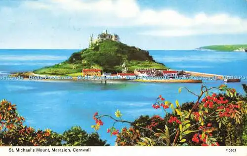 R572258 St Michaels Mount Marazion Cornwall P 0603 Dennis 1972