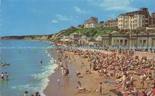 R572278 Fotografischer Greeti mit Blick auf den Strand West Bournemouth natürliche Farbe