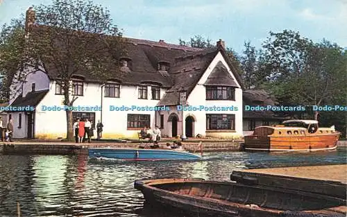 R574288 Ferry Inn Horning Ernest Joyce C J Nicholas Plastichrome Farbbild P