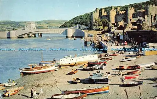 R572338 S 501 North Wales Conway Castle Bridge and Harbour D H Greaves Greaves G