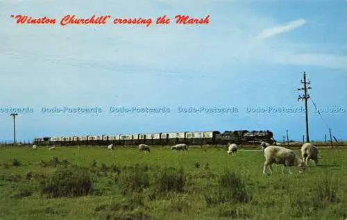 R574392 Winston Churchill Crossing Marsh D V Bennett