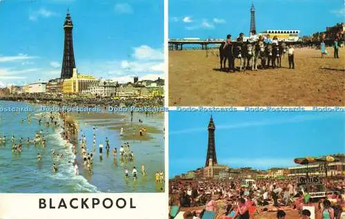 R572475 Blackpool Colourpicture International Precision 1972 Multi View