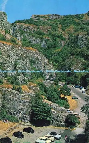 R574514 Cheddar Gorge WHS 943 Plastichrome Colourpicture Publishers 1963 A J How