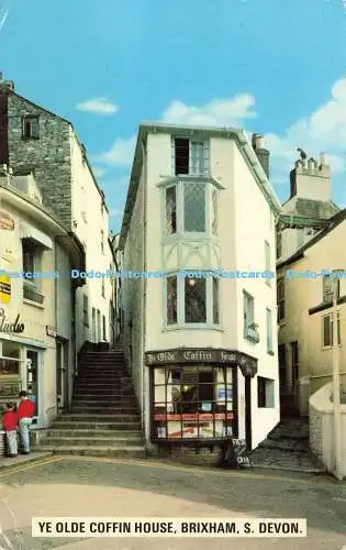 R574525 Ye Olde Sarghaus Brixham S Devon F E Widlake