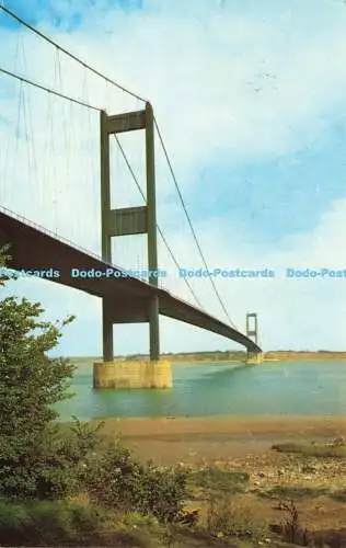 R574530 Neue Severn Bridge und Aust Cliffs eröffnet September 1966 H M Queen Dennis