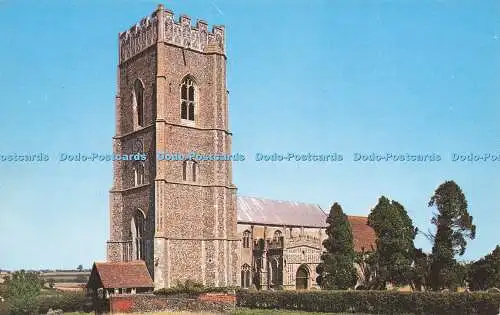 R572730 Parish Church Kersey EJS 1923 Ernest Joyce A J Howard Plastichrome Colou