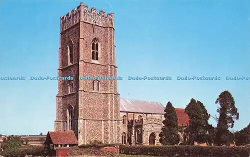 R572731 Parish Church Kersey EJS 1923 Ernest Joyce A J Howard Plastichrome Colou