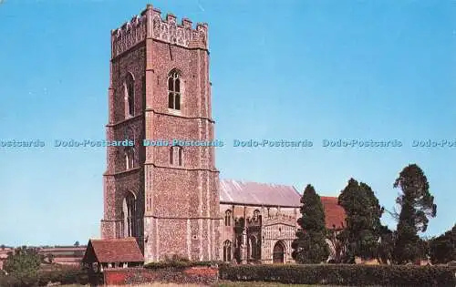 R572732 Parish Church Kersey EJS 1923 Ernest Joyce A J Howard Plastichrome Colou