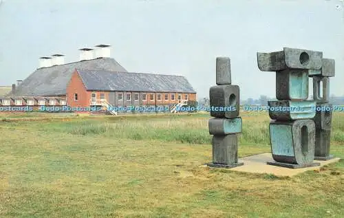 R572740 Festival Concert Hall and Sculptures Snape Suffolk F W Pawsey An Artisti