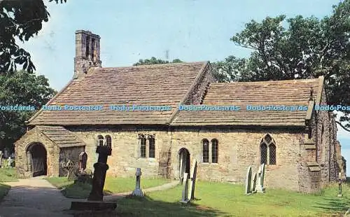 R572747 St Peters Church Heysham Village Sanderson and Dixon Colourpicture Publi