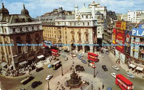 R572801 Piccadilly Circus London Fotografische Grußkarte Naturfarbe Serie