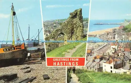 R572806 Grüße von Hastings Dennis Multi View