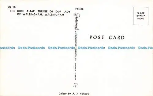 R574796 Hochaltarschrein Unserer Lieben Frau von Walsingham Walsingham A J Howard Plasti