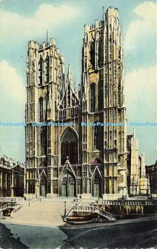 R574856 Bruxelles Collegiale Ste Gudule Brussel St Gudulakerk J C