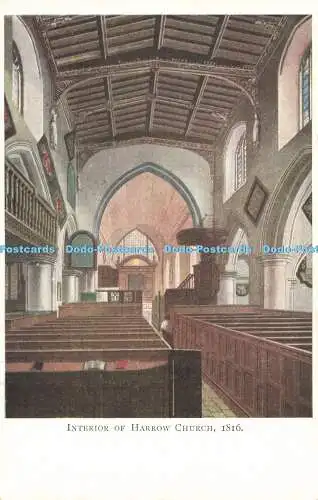 R574871 Innenraum der Eggenkirche 1816