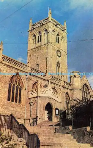 R574964 Church of St John Baptist Axbridge 1968 N Barrington Oakhill Press