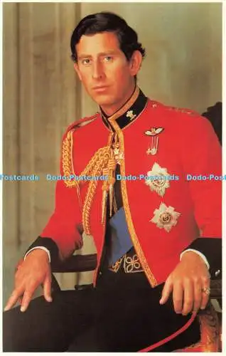 R574970 HRH Prince Charles Colonel in Chief Royal Regiment of Wales Mess Dress R